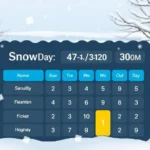 Snow-Day-Calculator